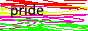 Crudely drawn 88x31 button with colours vaguely resembling a pride flag and Arial text reading 'pride'